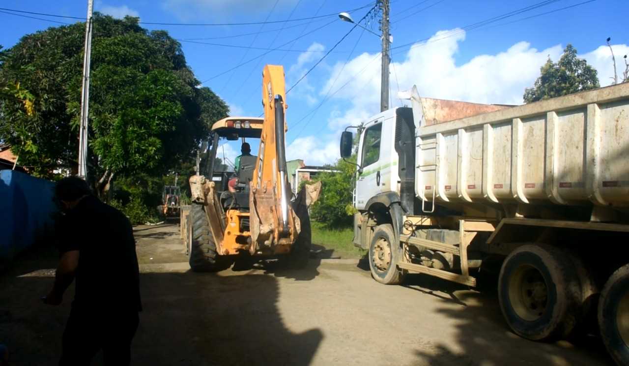 Camacã: Moradores do Jardim Cruzeiro (Posto Mangueira) comemoram a chegada do calçamento